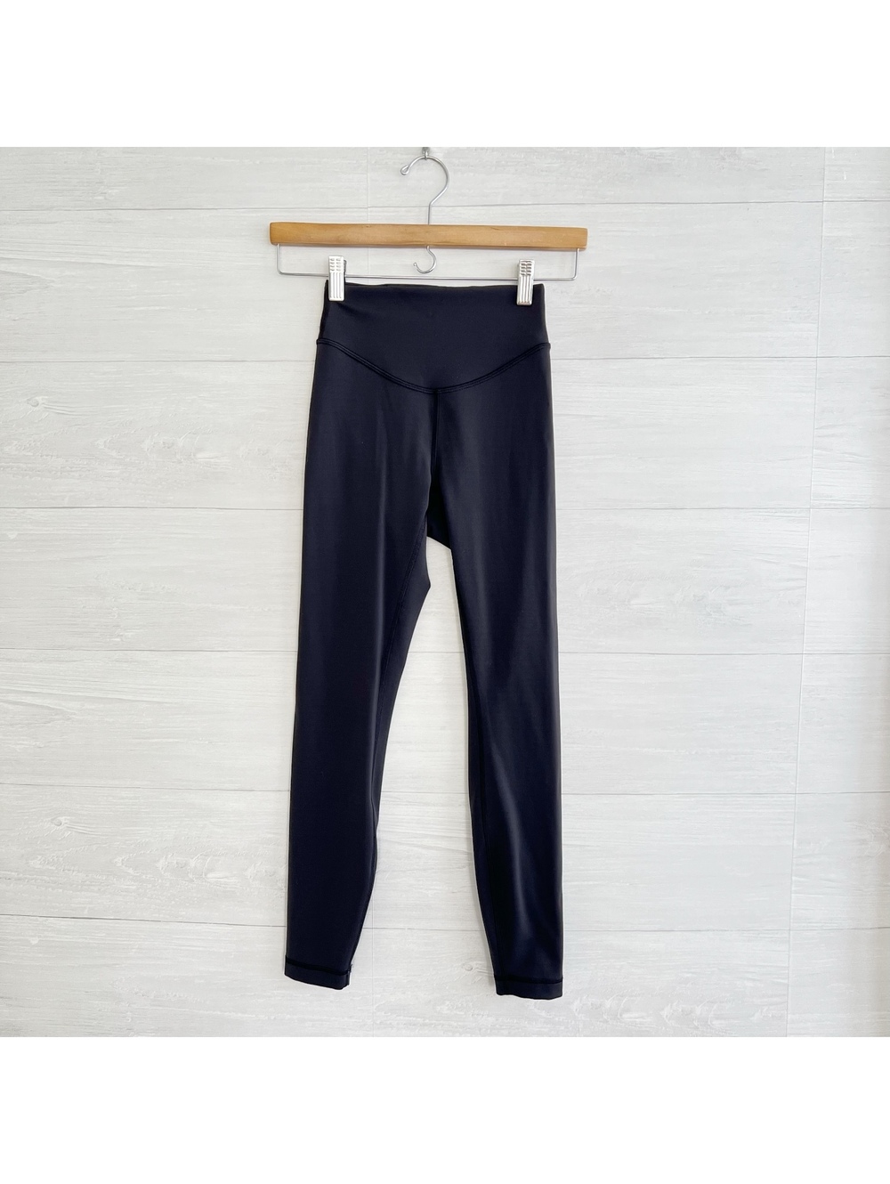 Lululemon Wunder Under SmoothCover High Rise Tight 25” Black Leggings Sz 2